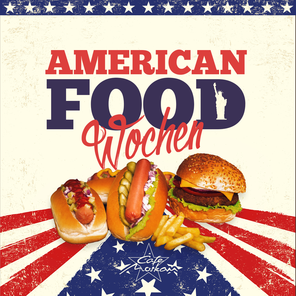American Food Wochen  Angebote Cafe Moskau